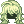Peruca Longa Selvagem Verde