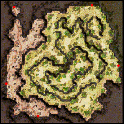 Mapa de Campos de Hugel 04